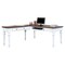 Durham Mfg Durham Computer Desk in Weathered White IMDU686 - alternate 2